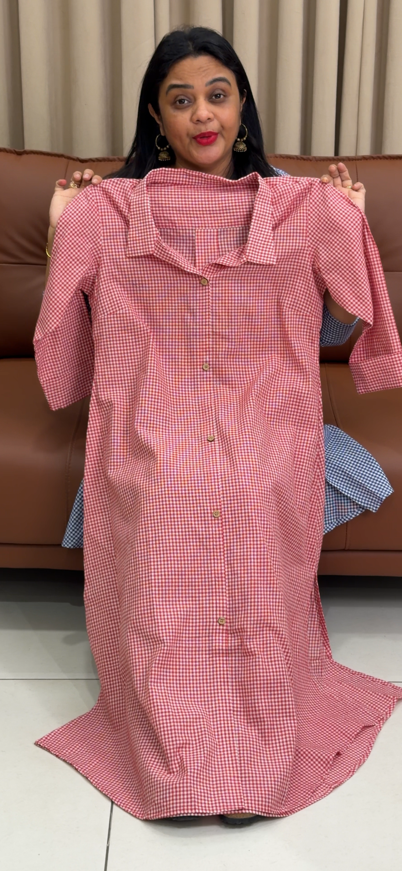 IHA'S IN-HOUSE HANDLOOM COTTON TOPS - IHA 34179