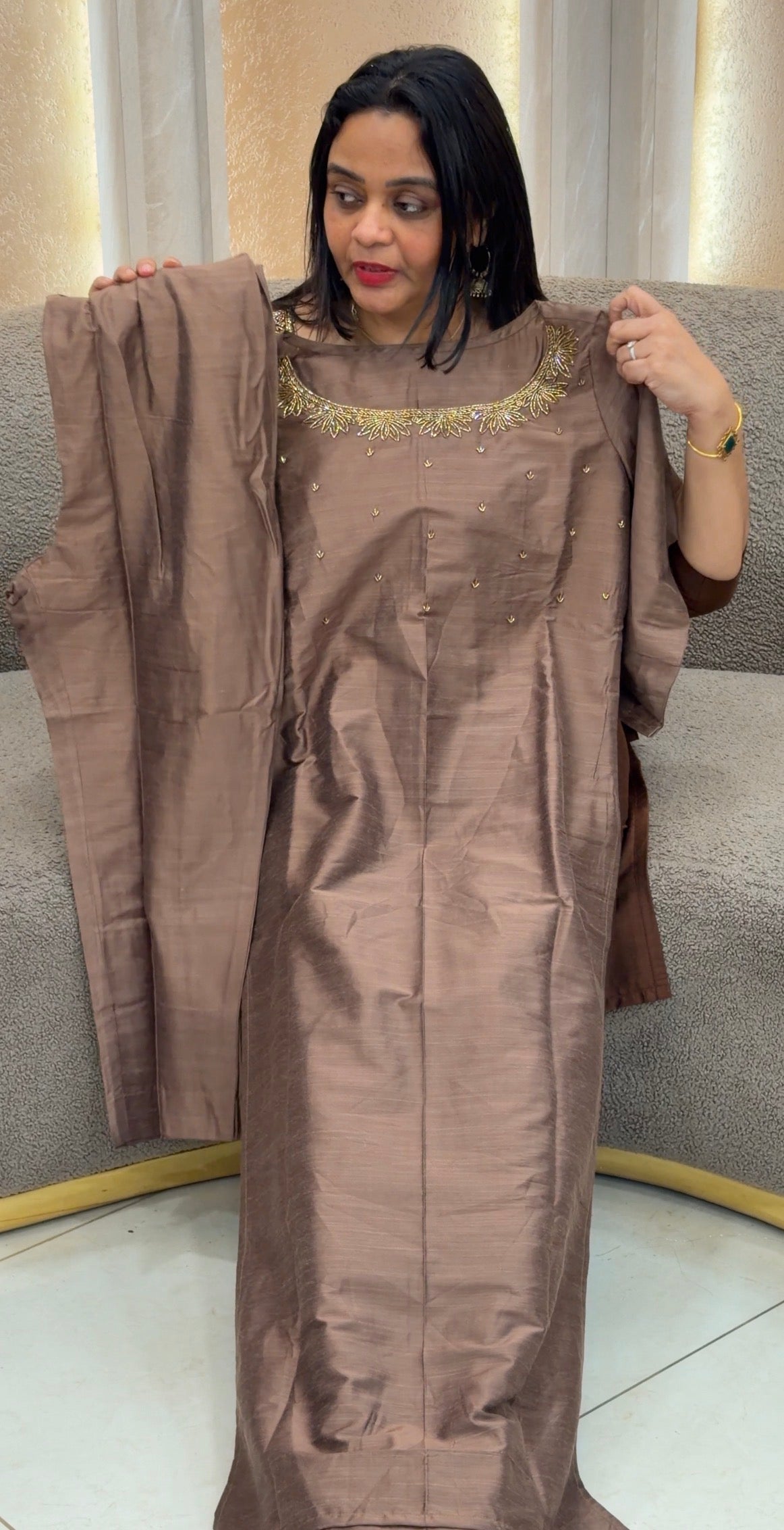 IHA'S IN-HOUSE HAND WORKED CO-ORDS SETS - IHA 33607