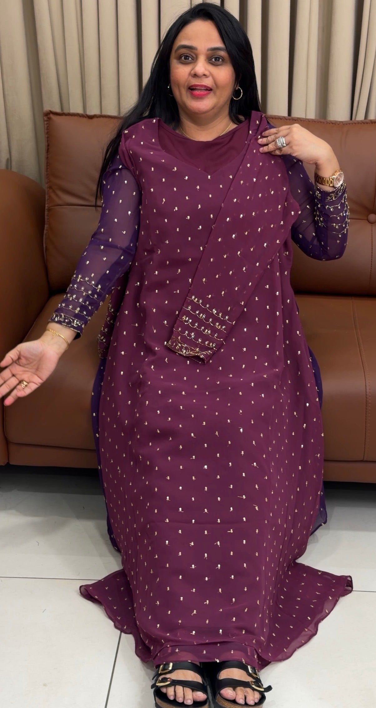 IHA'S IN-HOUSE HANDWORKED ALINE TOPS - IHA 34787
