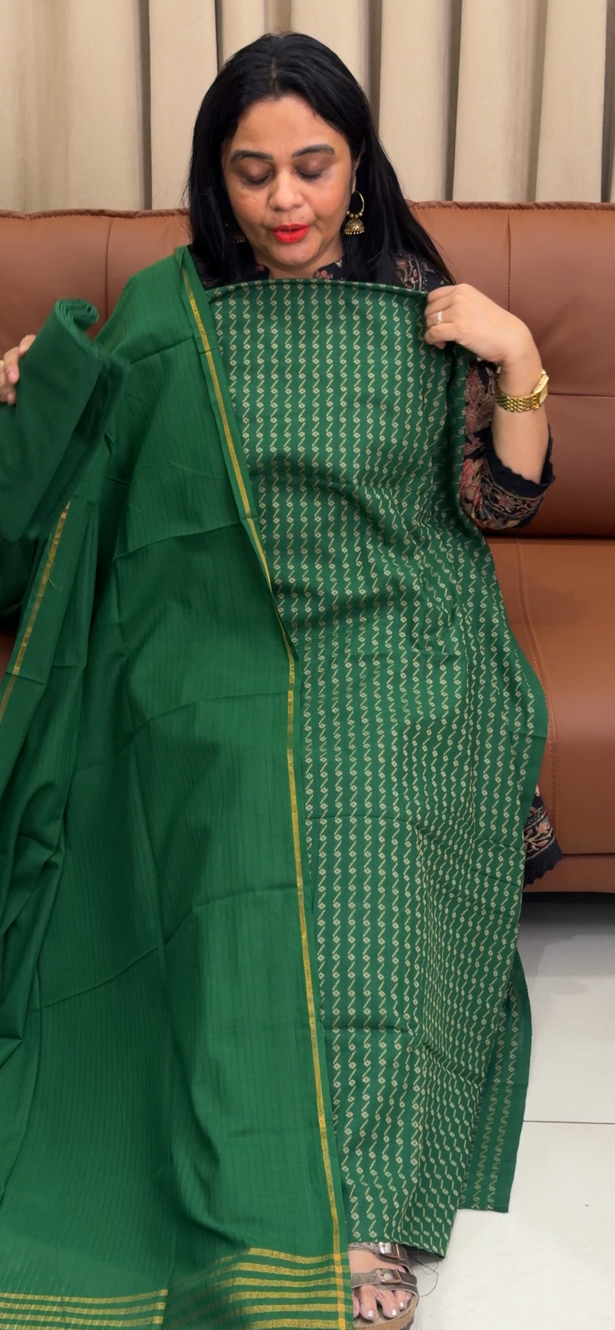 OFFER SALES UNSTITCHED SALWAR SUITS - IHA 35769
