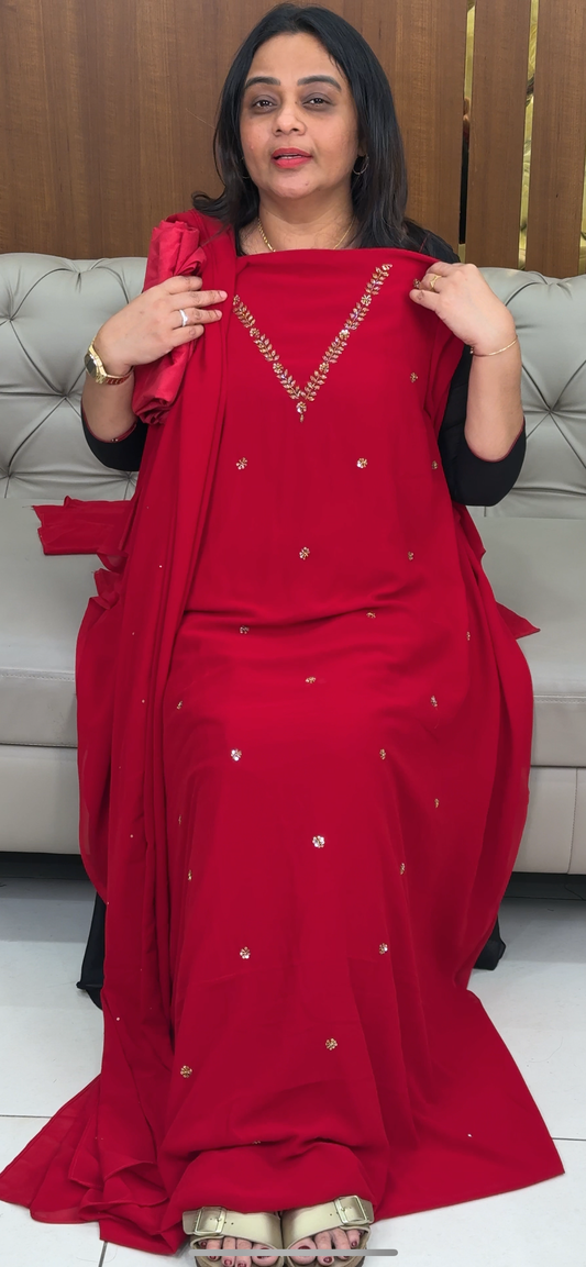 IHA'S IN-HOUSE UNSTITCHED SALWAR SUITS - IHA 29752