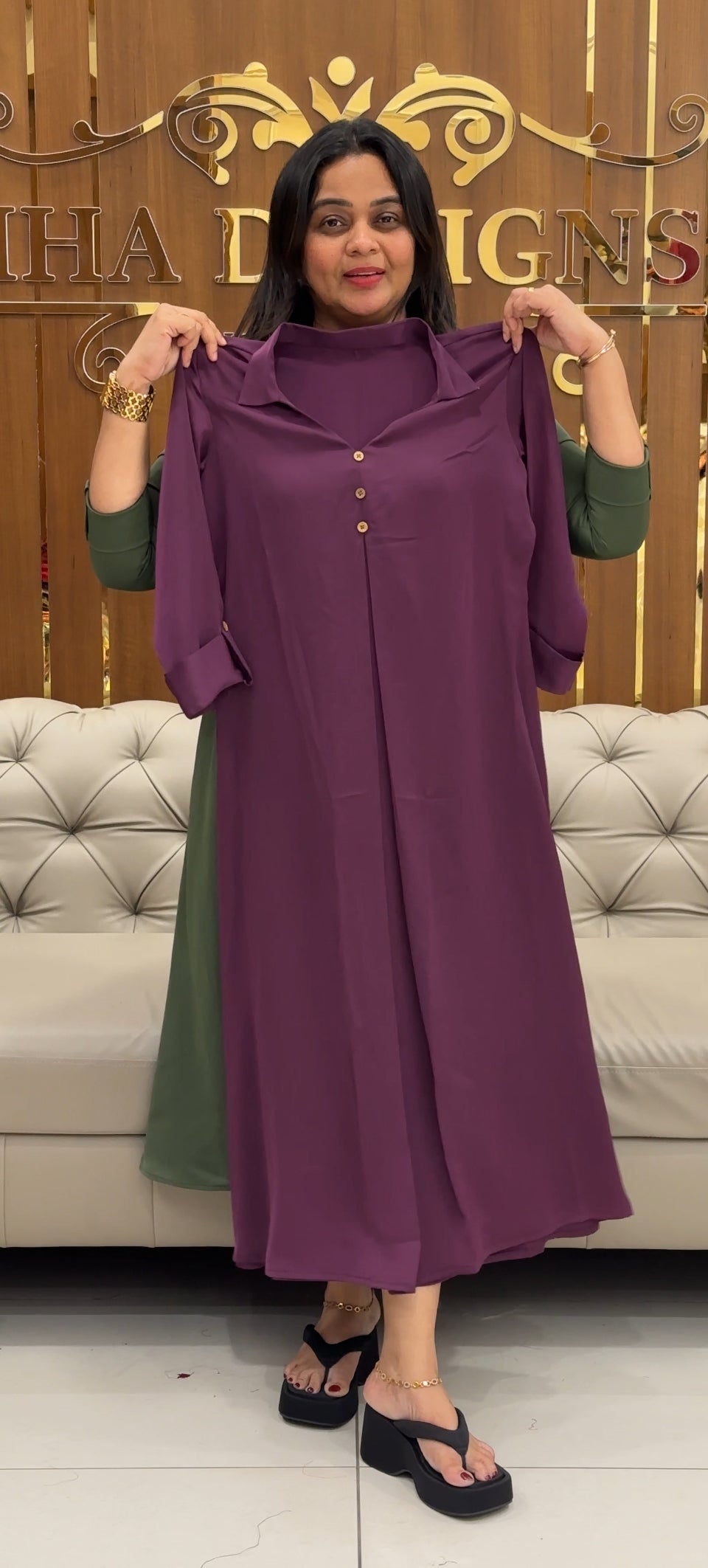 IHA'S IN-HOUSE DESIGNER ALINE TOPS - IHA 28162