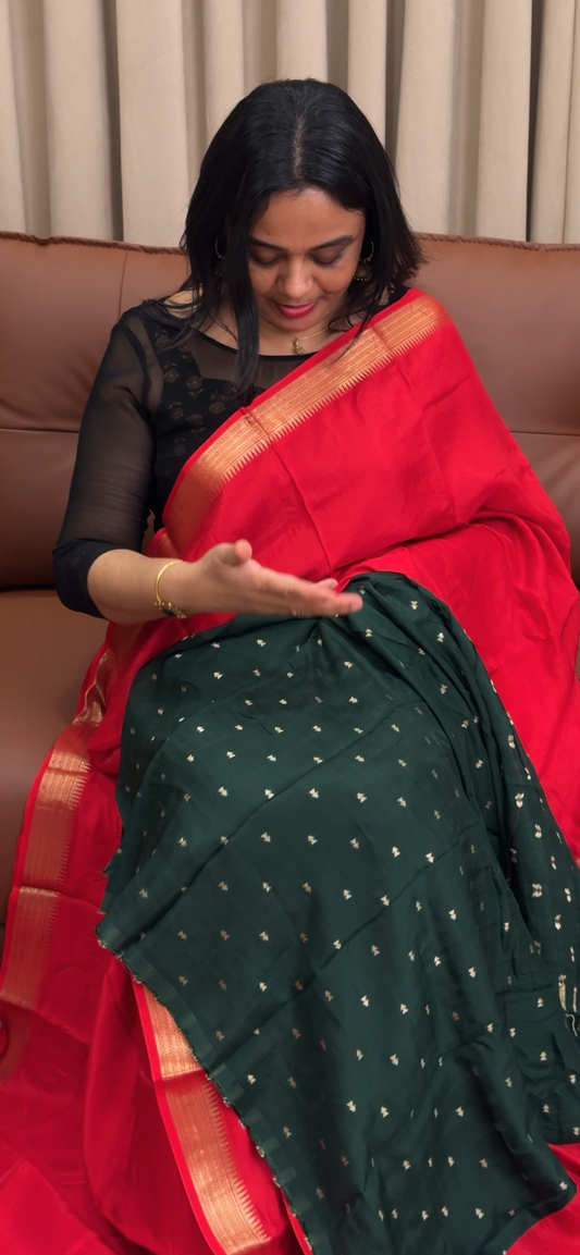 VISCOSE CRAPE SAREES - IHA 34145