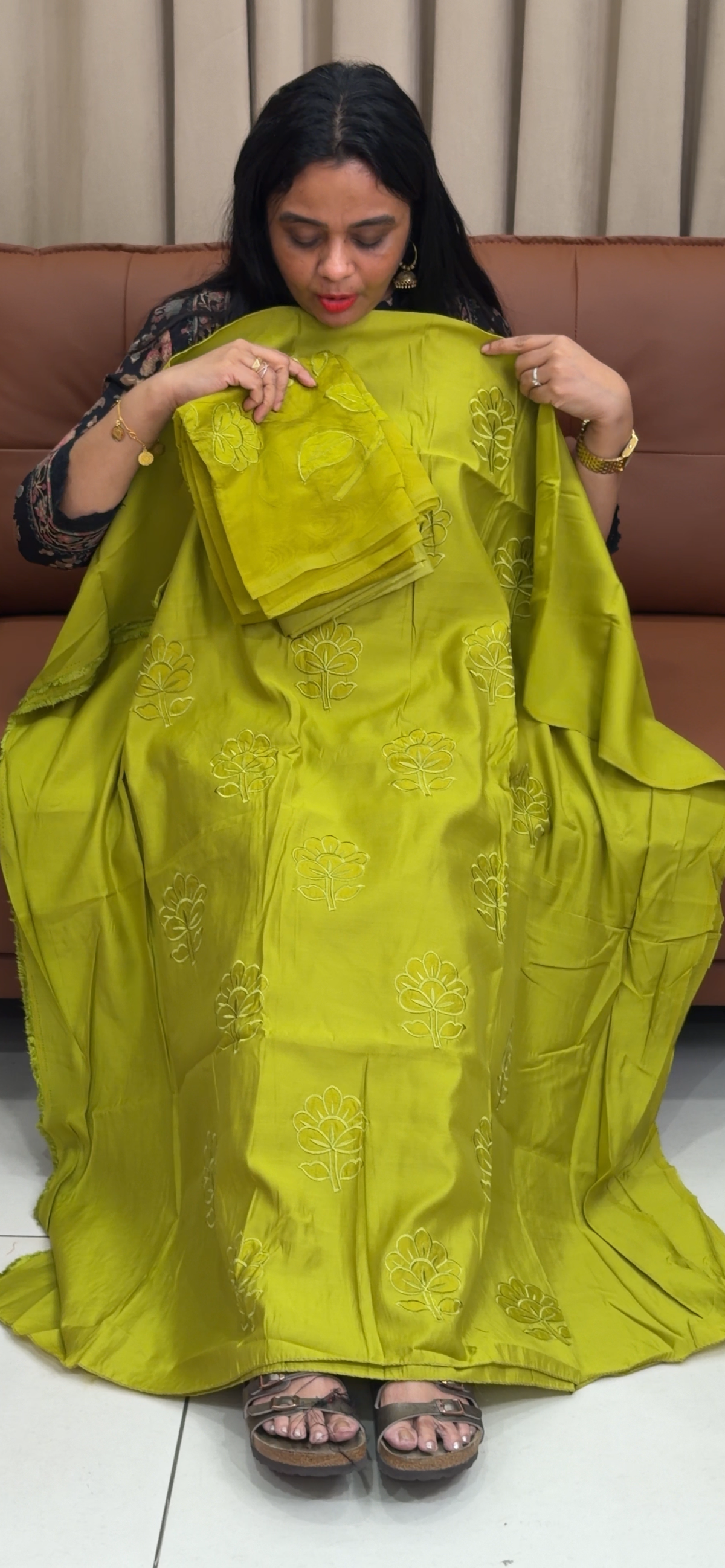 OFFER SALES UNSTITCHED SALWAR SUITS - IHA 35771