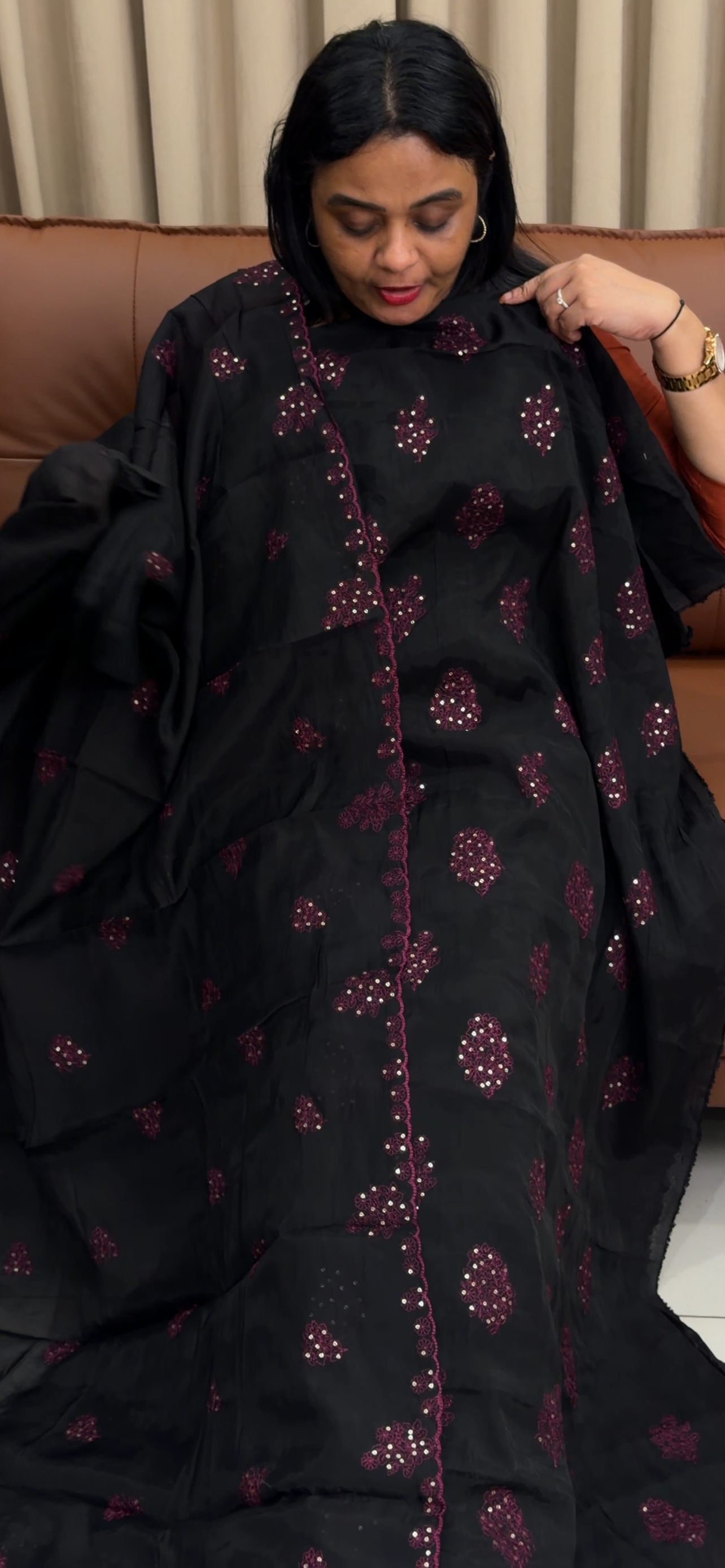 MALAI CHANDERI UNSTITCHED SALWAR SUITS - IHA 34328