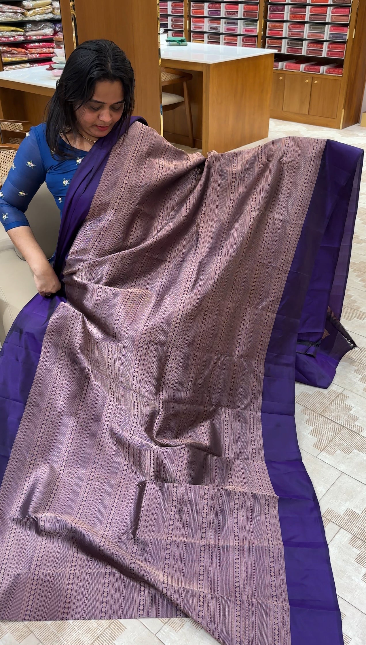 KANCHIPURAM SAREES - IHA 27097