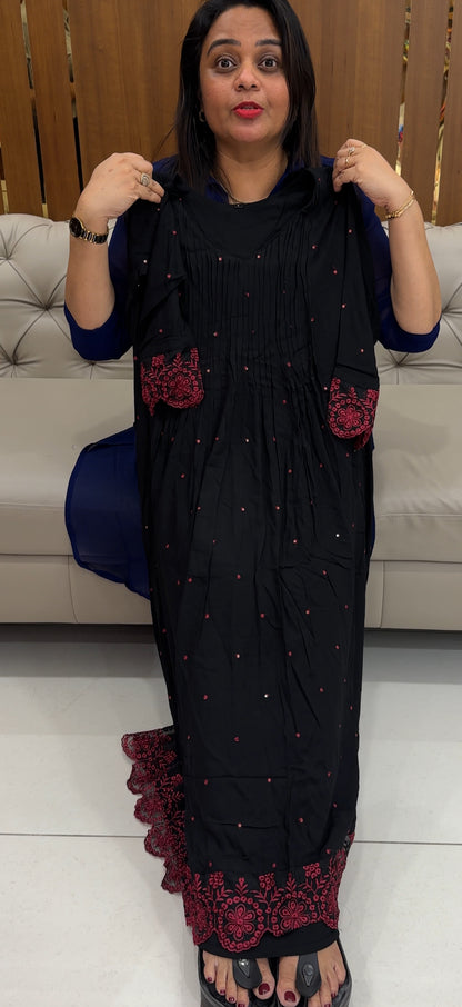 WRINKLE RYON ALINE TOPS - IHA 25860
