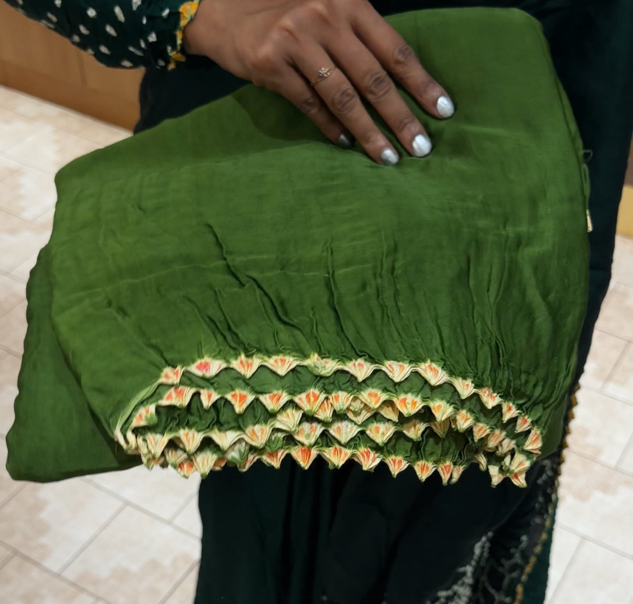 BANDHEJ PRINTED SAREES - IHA 30779