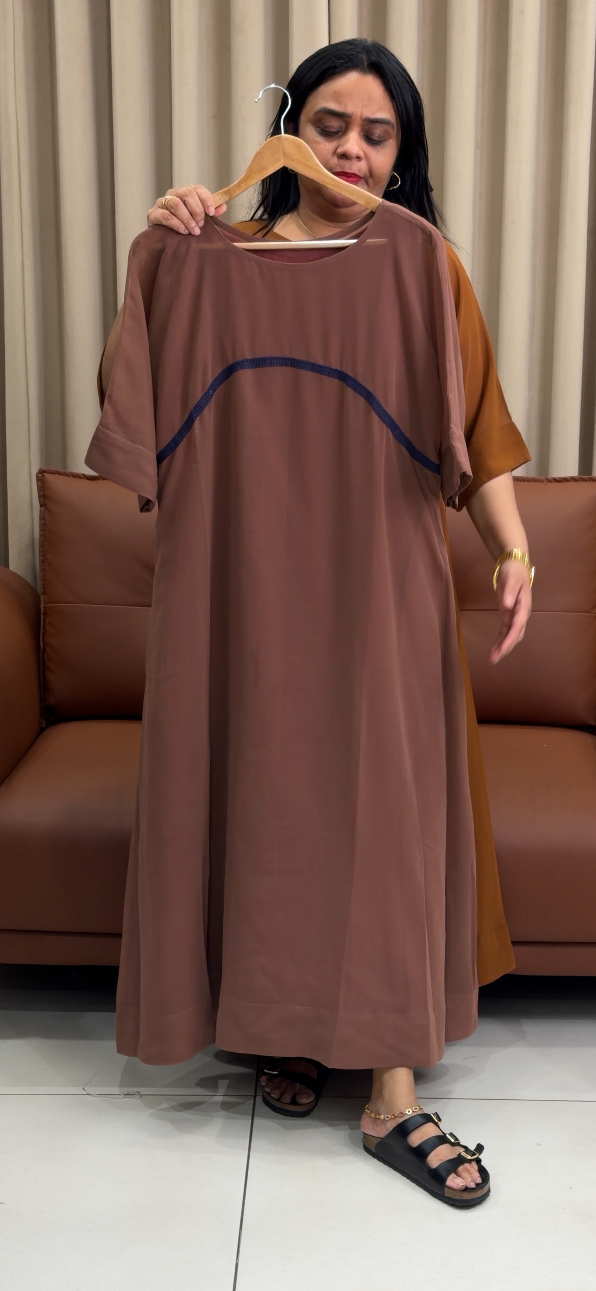 IHA'S IN-HOUSE FAUX GEORGETTE TOPS- IHA 35284