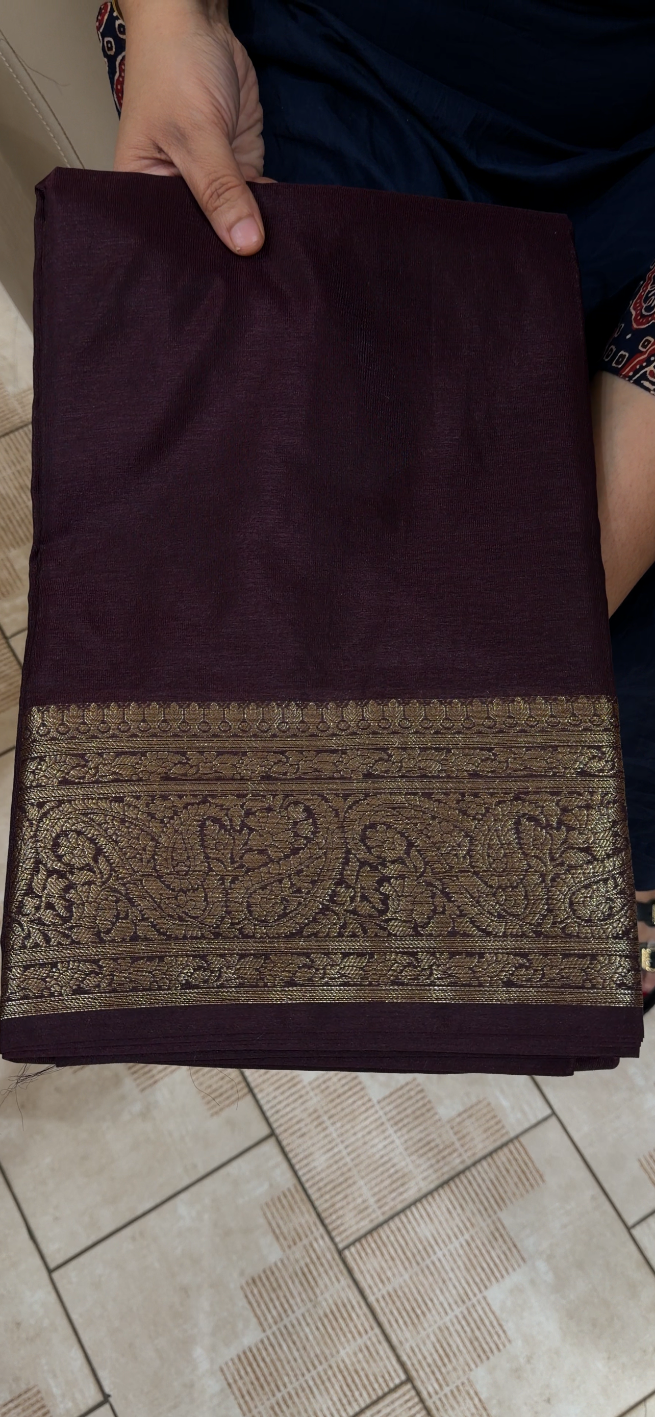 SEMI BANARASI SAREES - IHA 34384