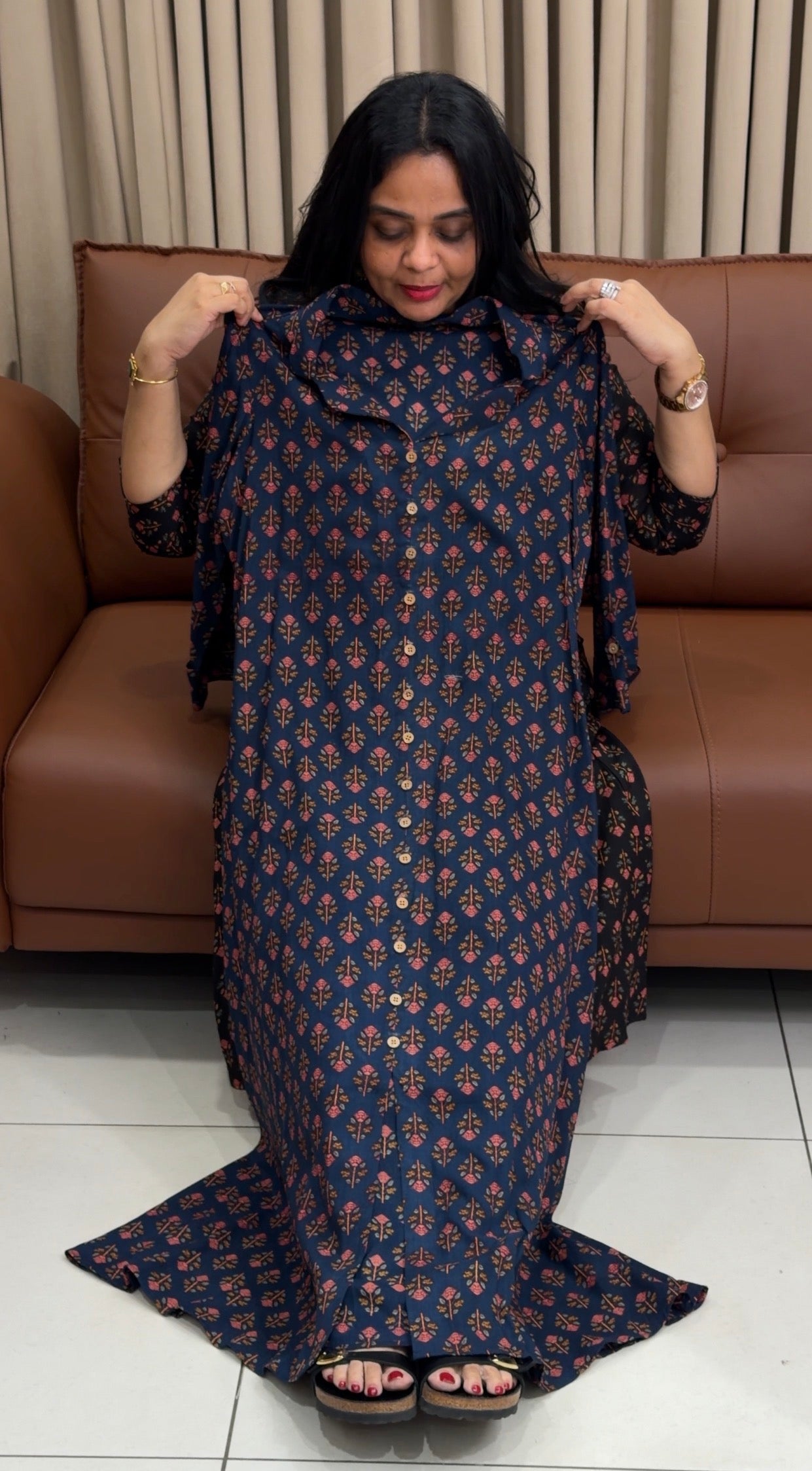 IHA'S IN-HOUSE PRINTED TOPS - IHA 34551