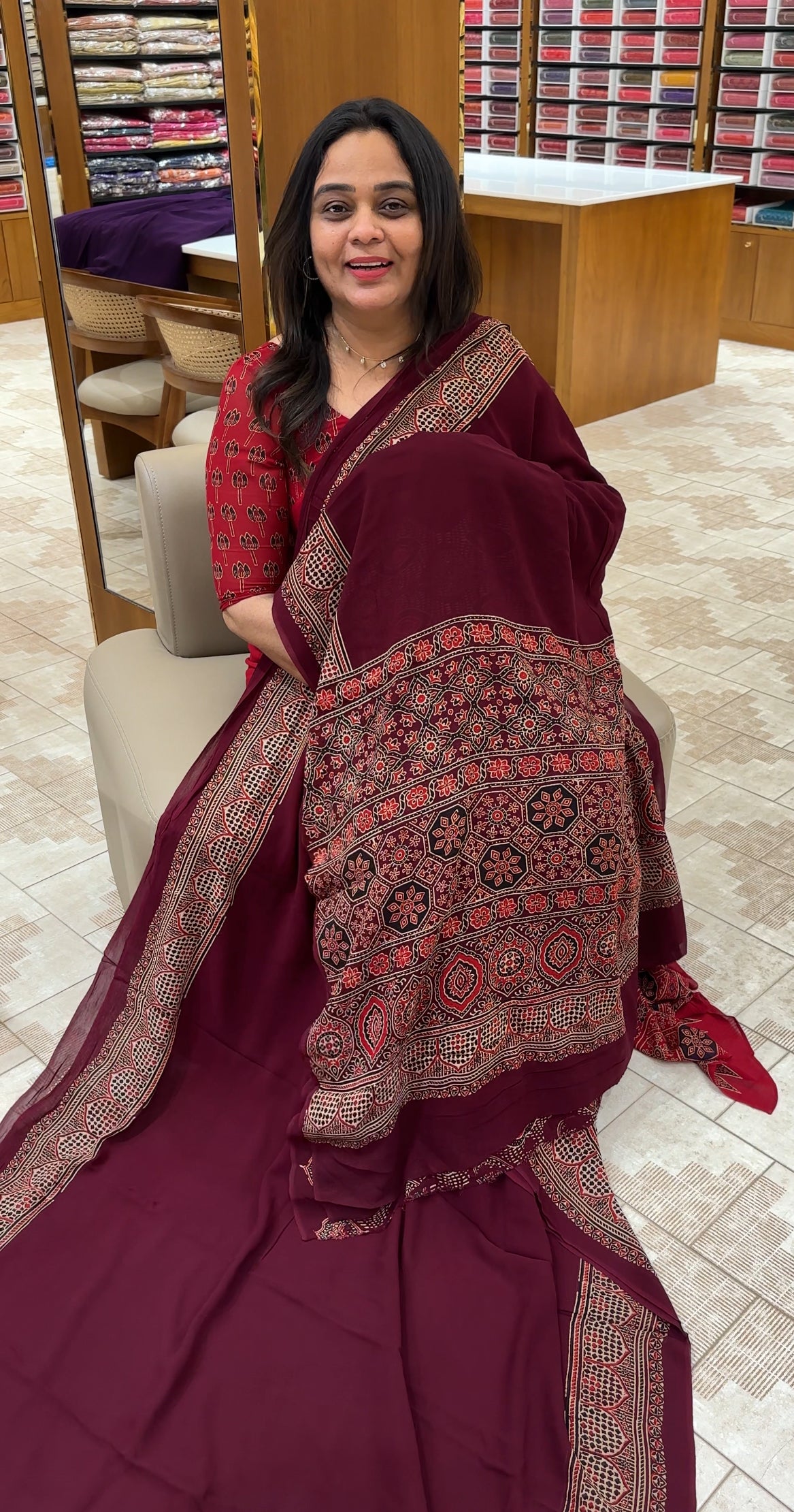 GEORGETTE SAREES - IHA 28225