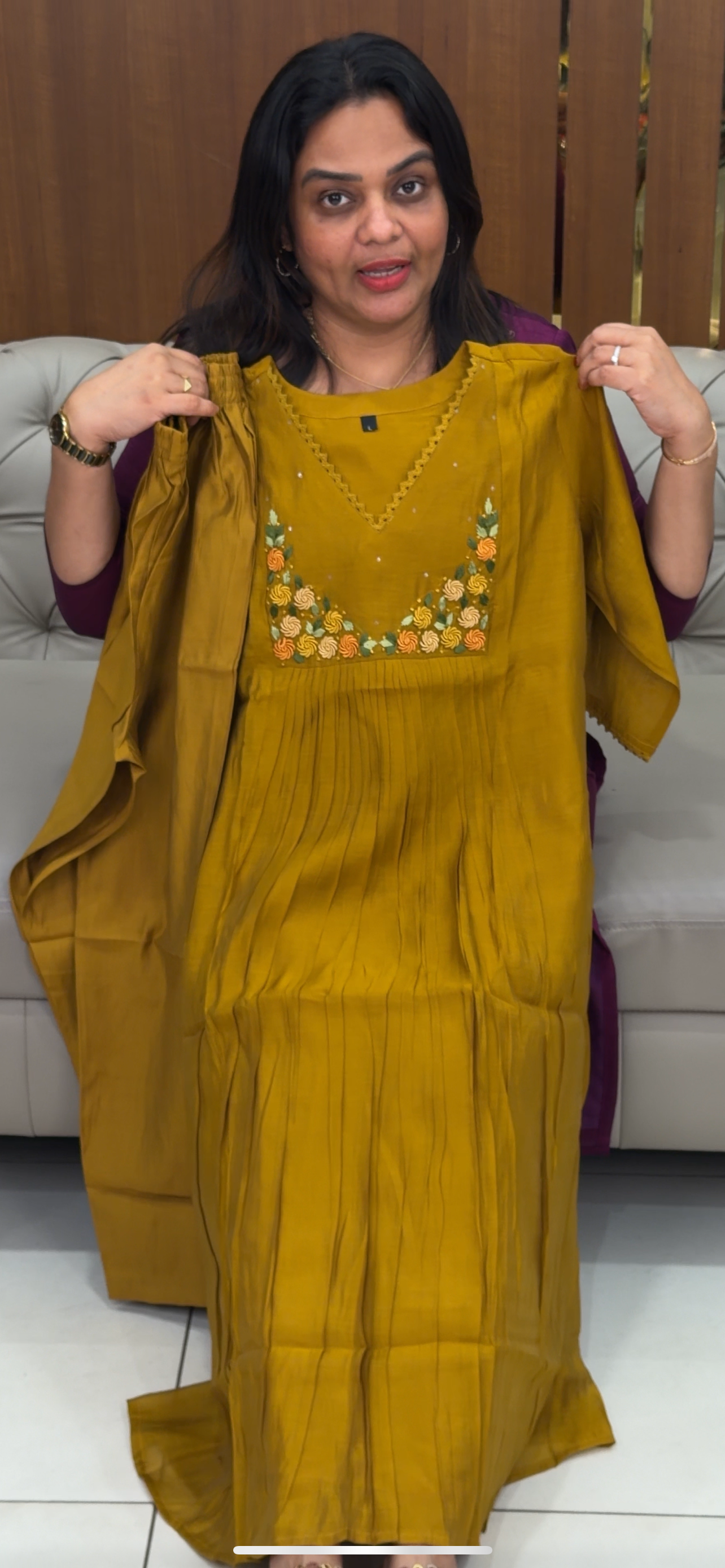 MALAI CHANDERI ALINE TOP AND BOTTOM - IHA 30606