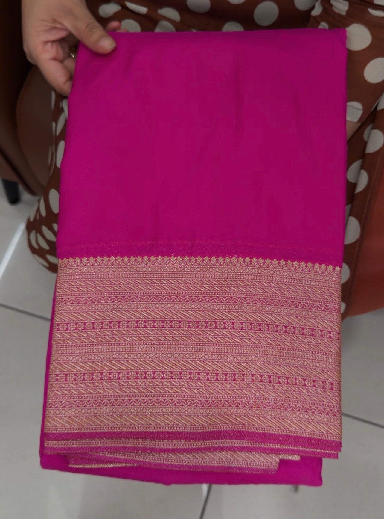 SEMI BANARASI SAREES - IHA 34194