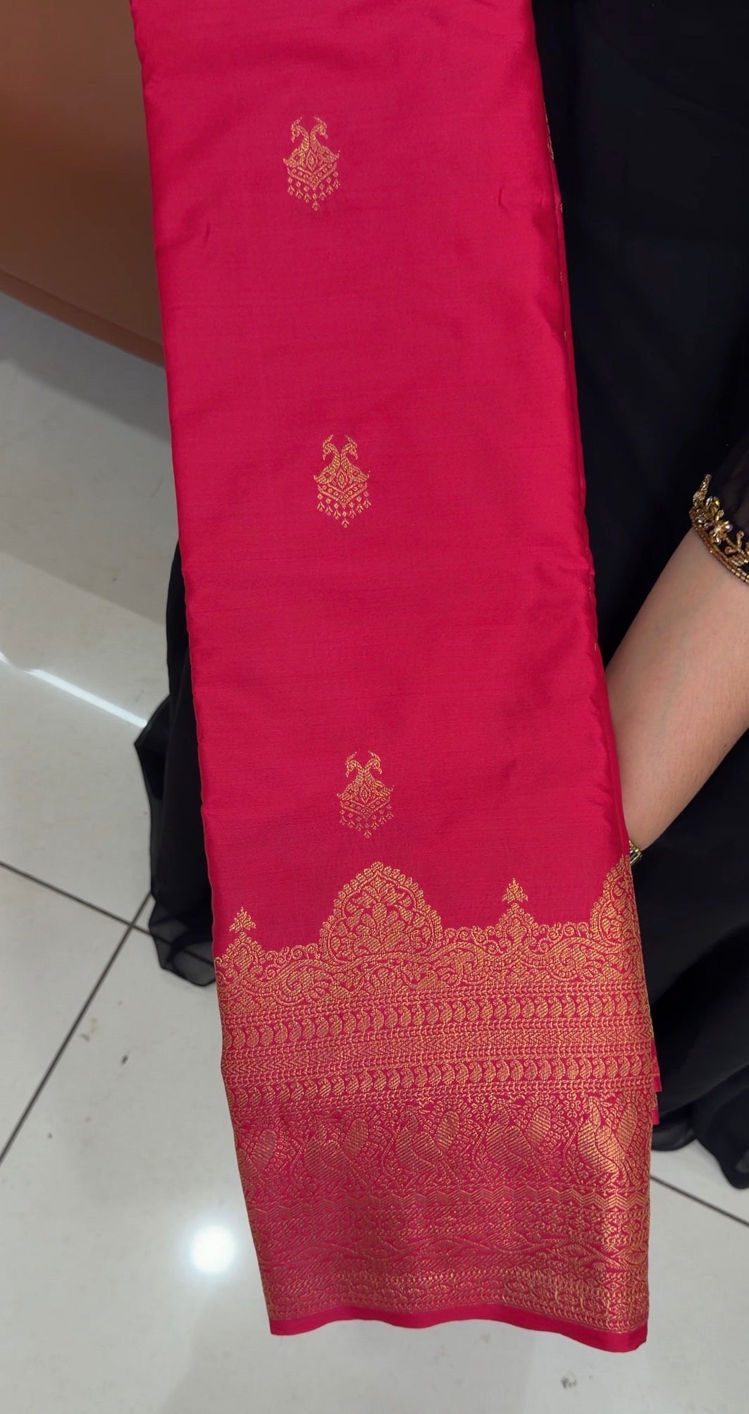 SEMI KANCHIPURAM SAREES - IHA 35021