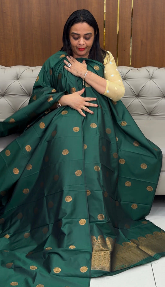 SEMI SILK UNSTITCHED SALWAR SUITS - IHA - 32133