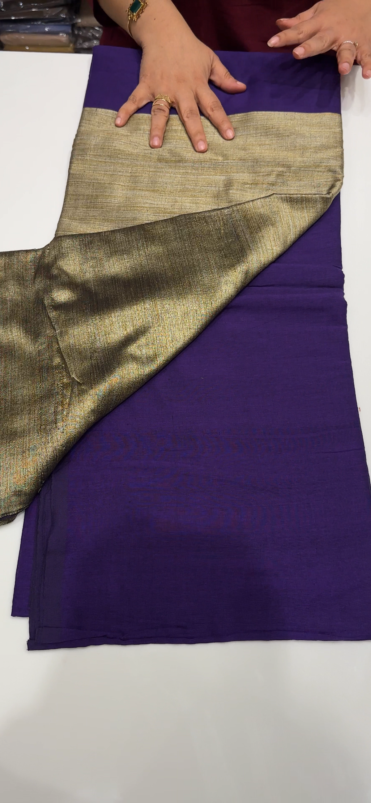 MUL CHANDERI SAREES - IHA 35590