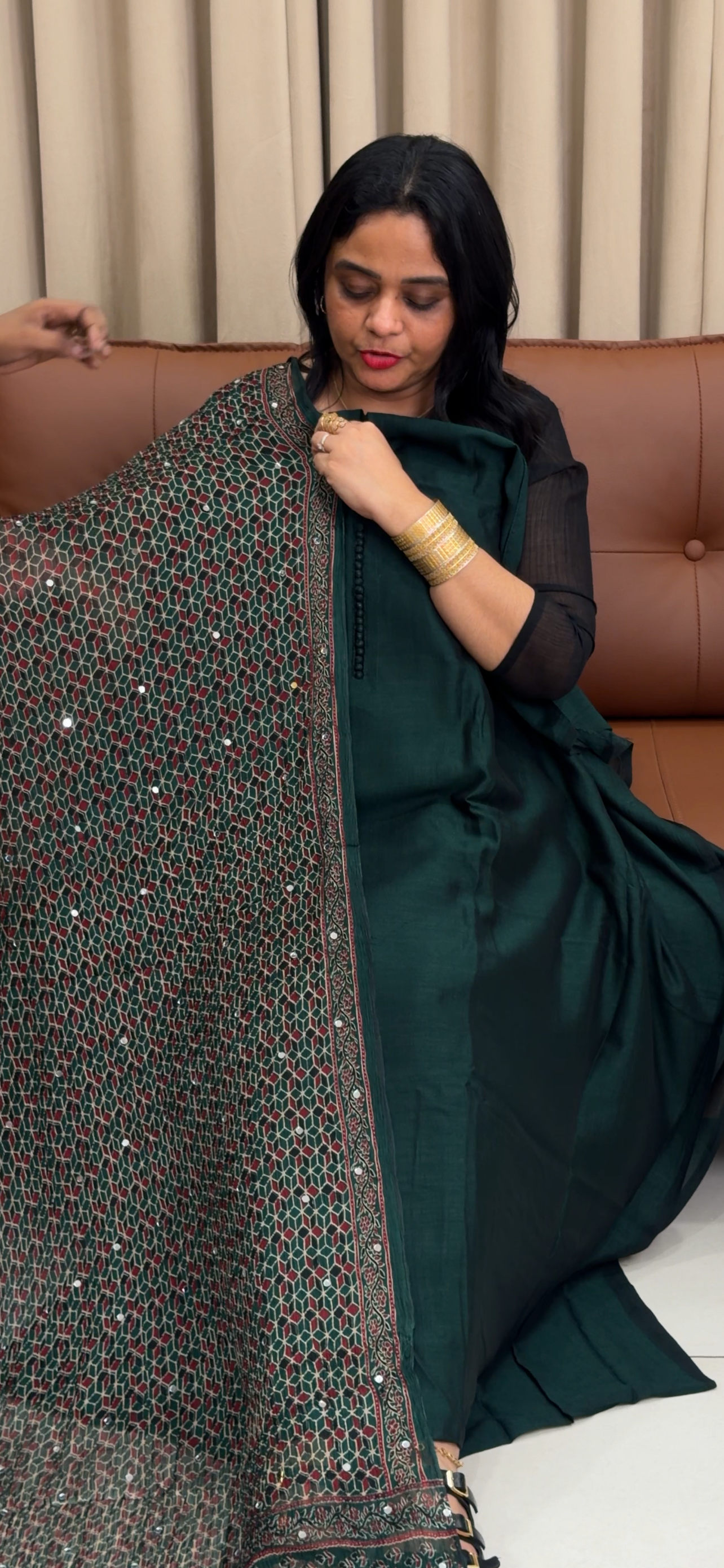 UNSTITCHED SALWAR SUITS - IHA 34036