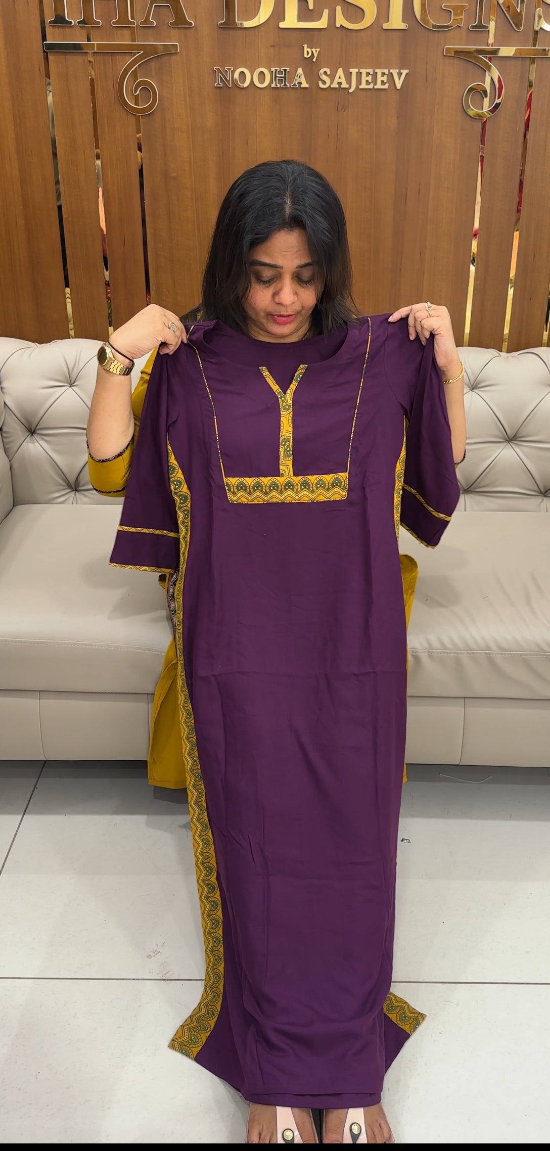 IHA'S IN-HOUSE RAYON TOP AND BOTTOM - IHA 26773
