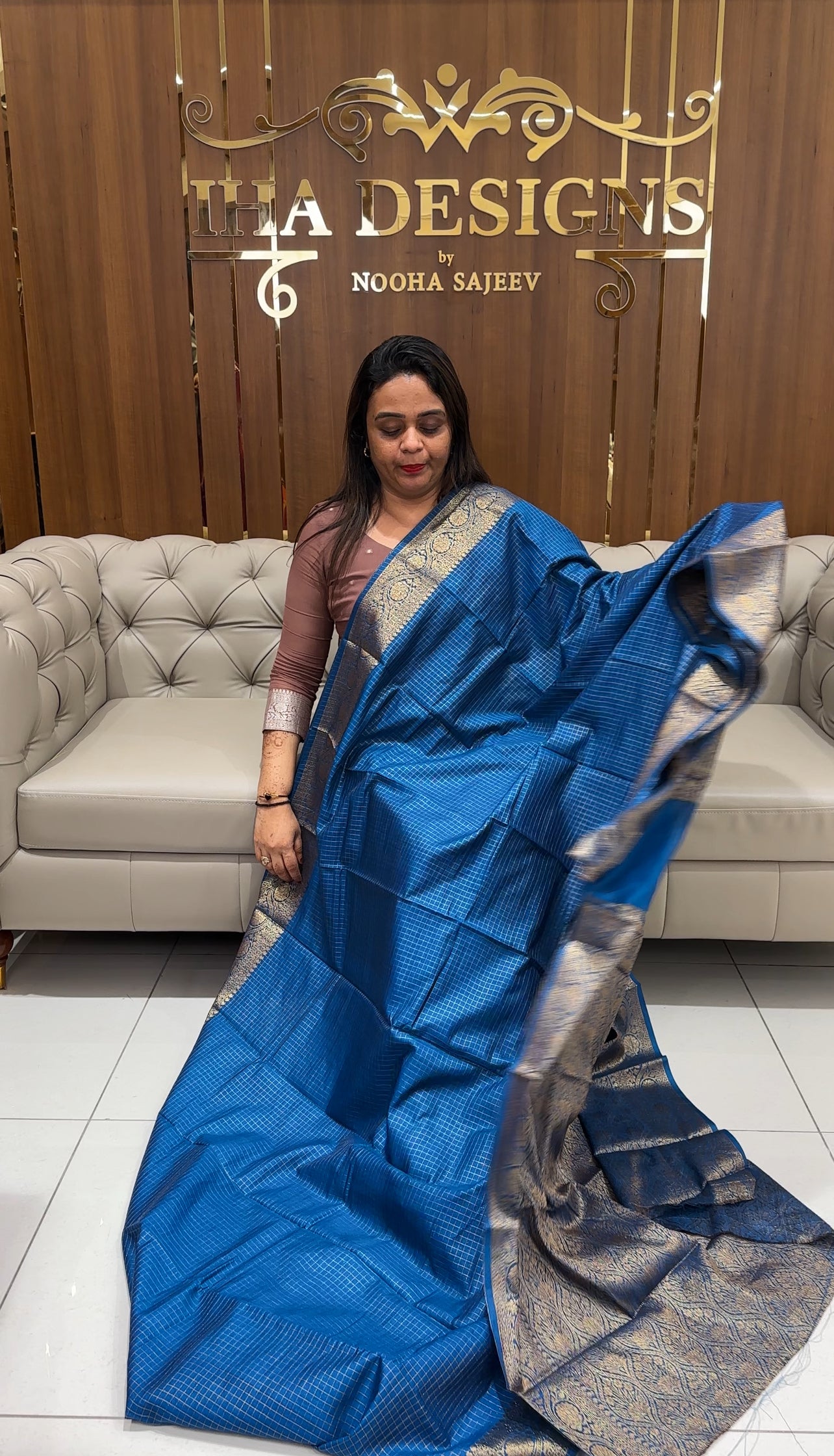 DESIGNER BANARASI SAREES - IHA 23902