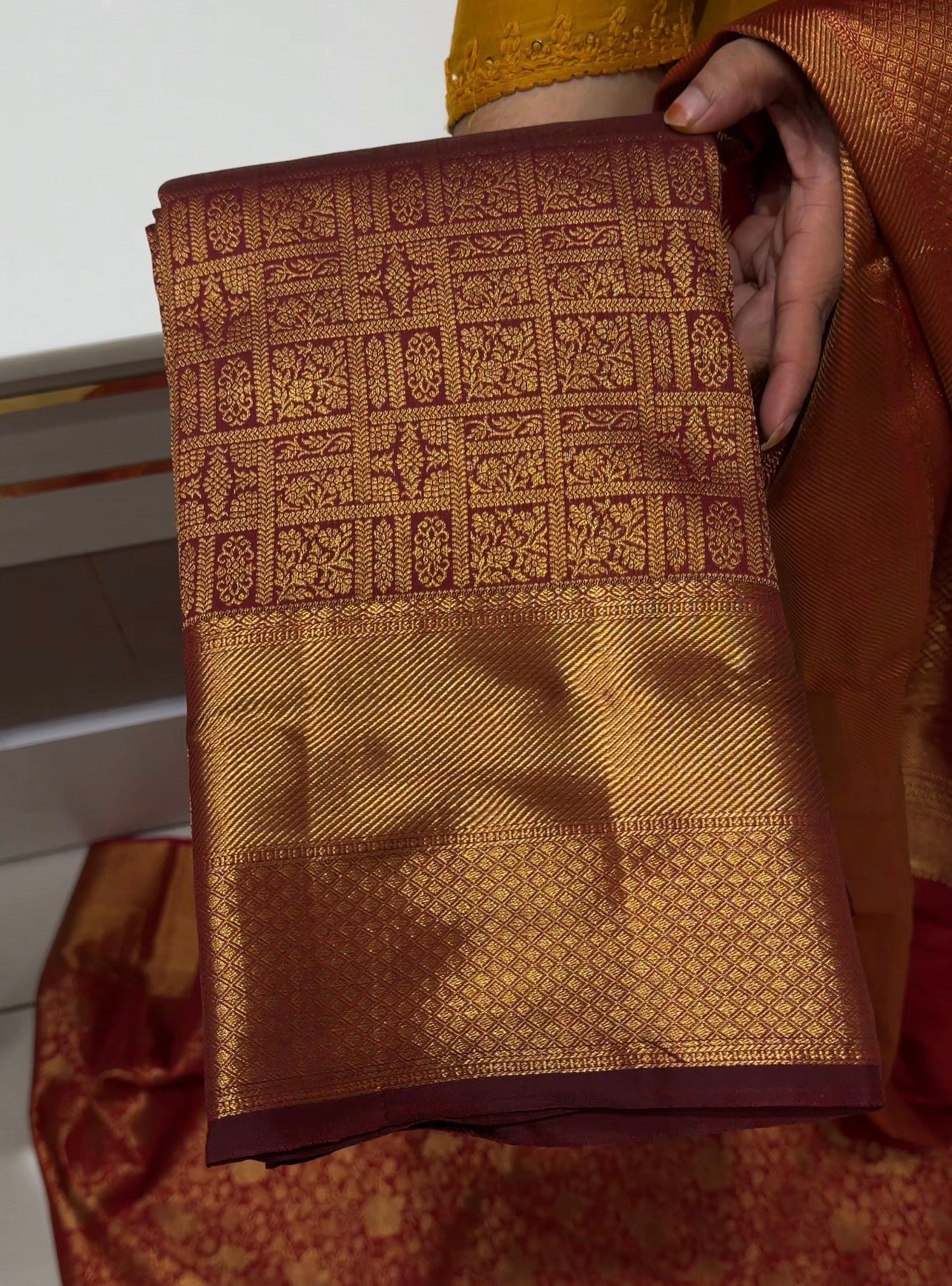DESIGNER TISSUE KANCHIPURAM SAREES - IHA 34473