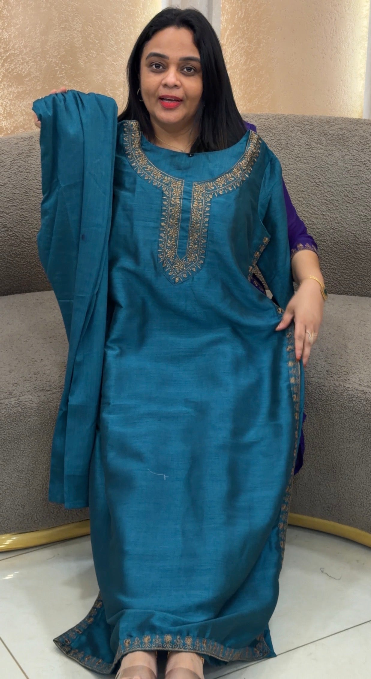 SILK CO-ORDS SETS  - IHA 33365
