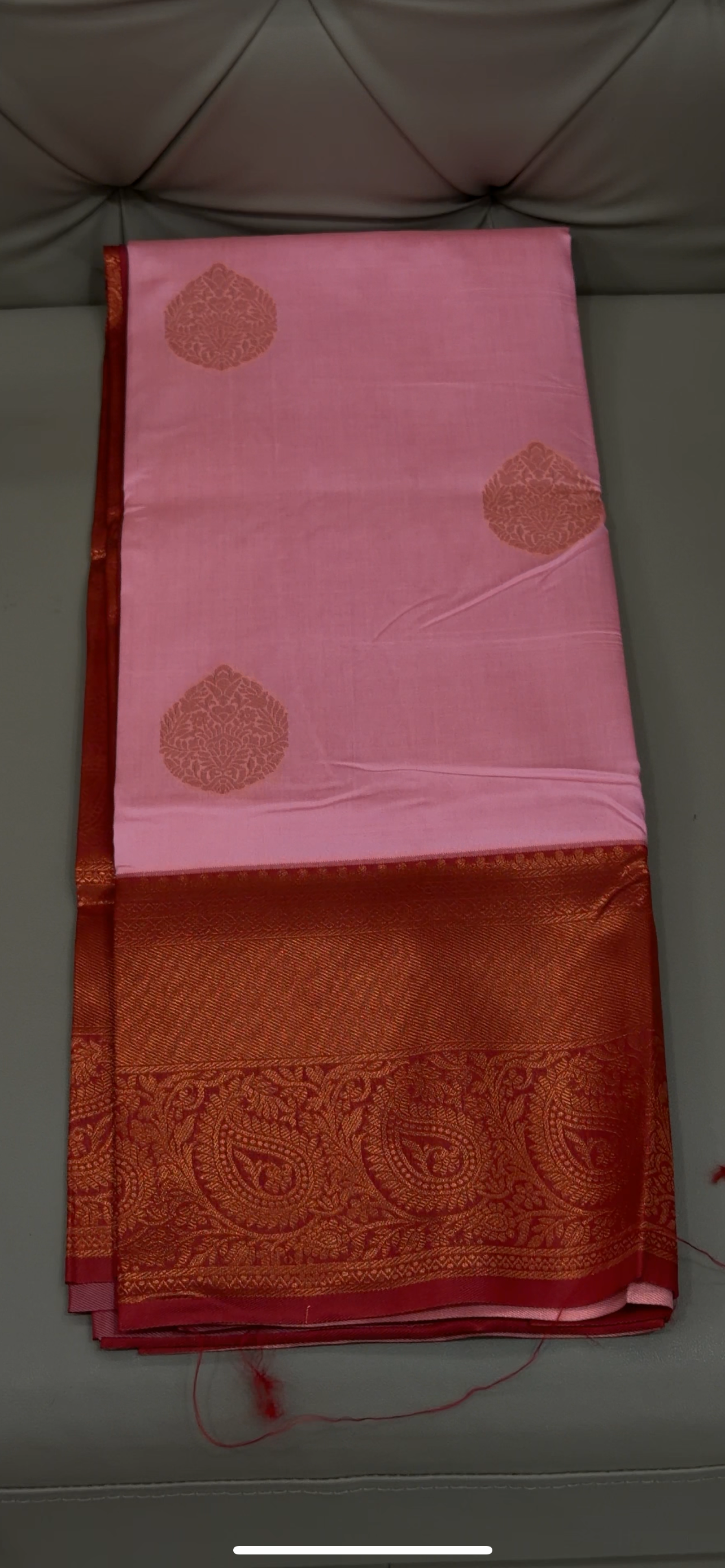 SEMI KANCHIPURAM SAREES - IHA 28758