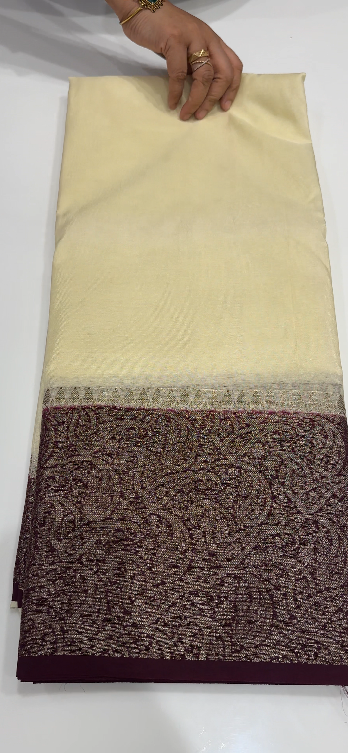 GEORGETTE BANARASI SAREES - IHA 35497