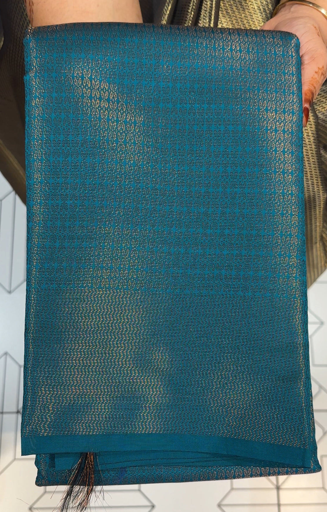 SEMI BROCADE SAREES - IHA 23730