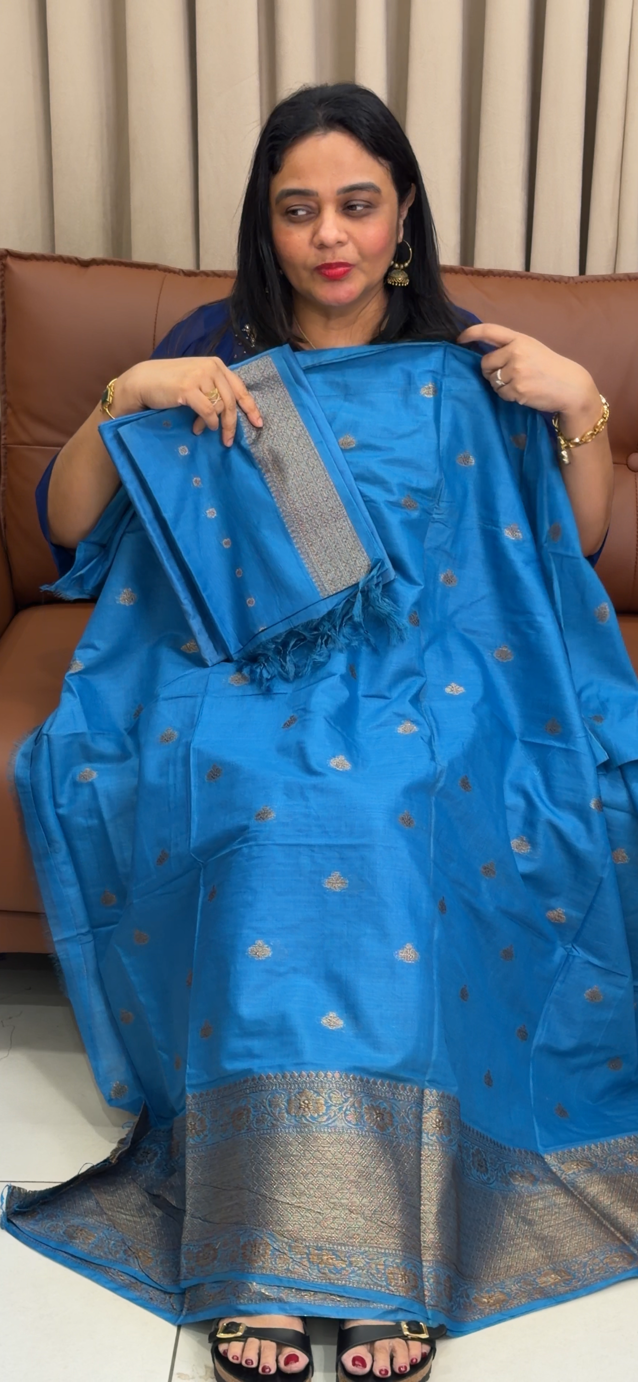 UNSTITCHED SALWAR SUITS - IHA 34094