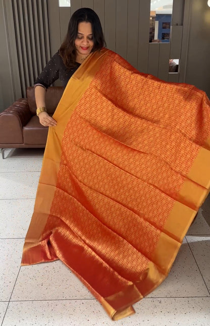 SEMI KATAN SAREES - IHA 19019