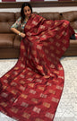 SEMI JUTE SAREE - IHA 16017