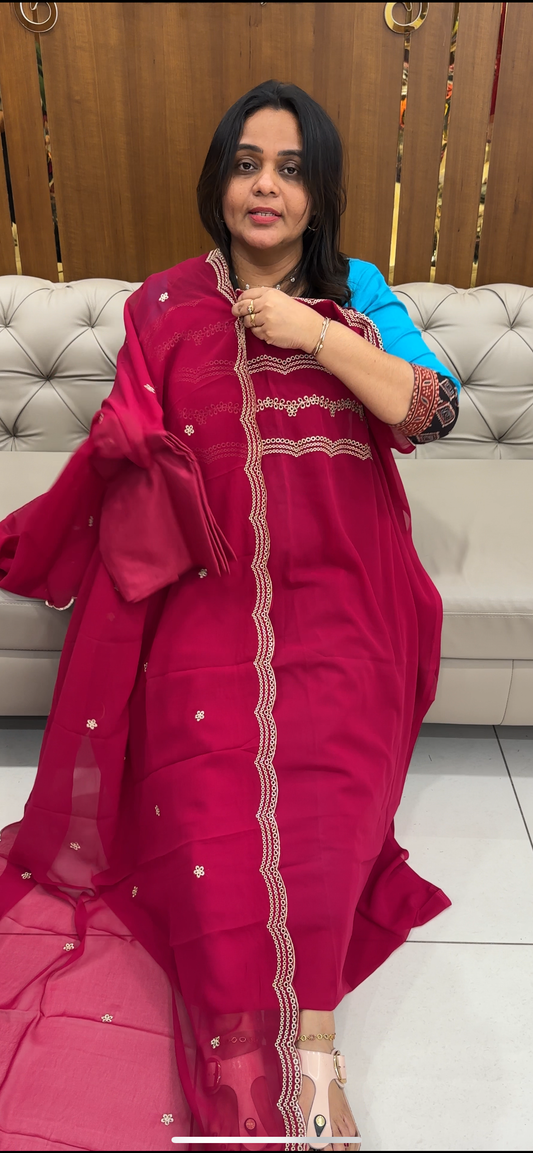 BUDGET BUY UNSTITCHED SALWAR SUITS - IHA 28508