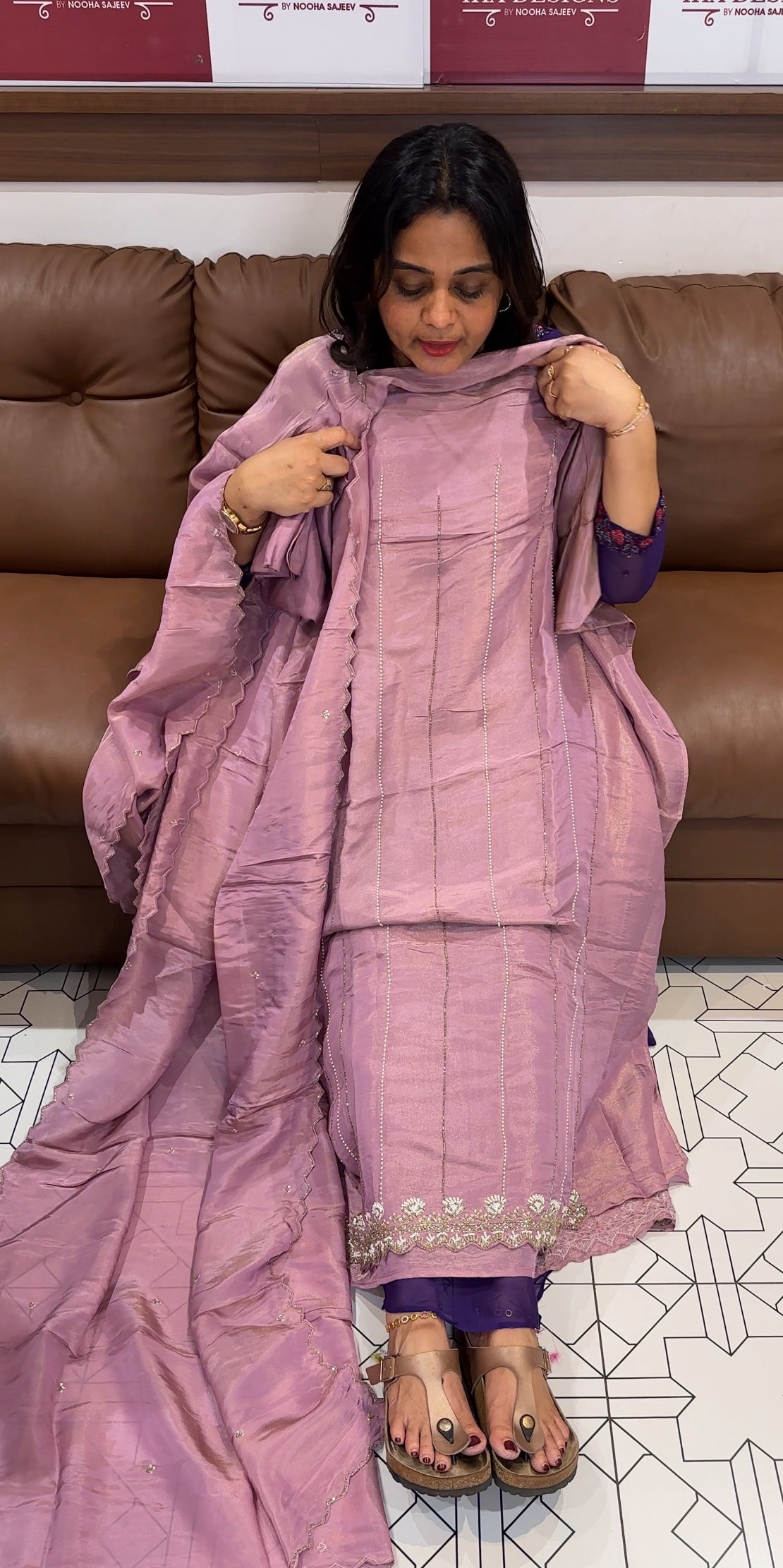 PREMIUM UNSTITCHED SALWAR SUITS - IHA 26736