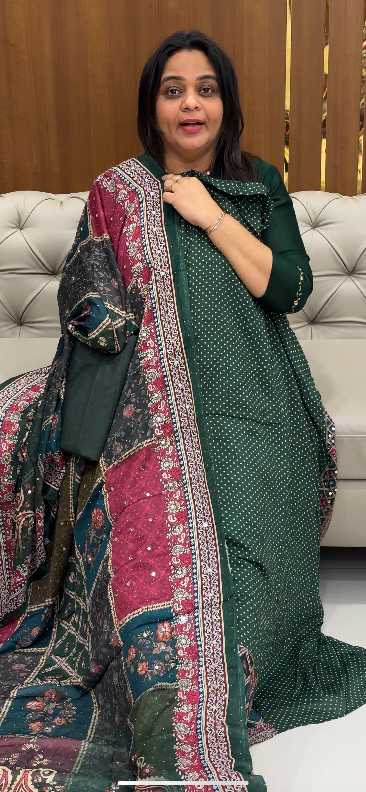 BUDGET BUY UNSTITCHED SALWAR SUITS - IHA 28551