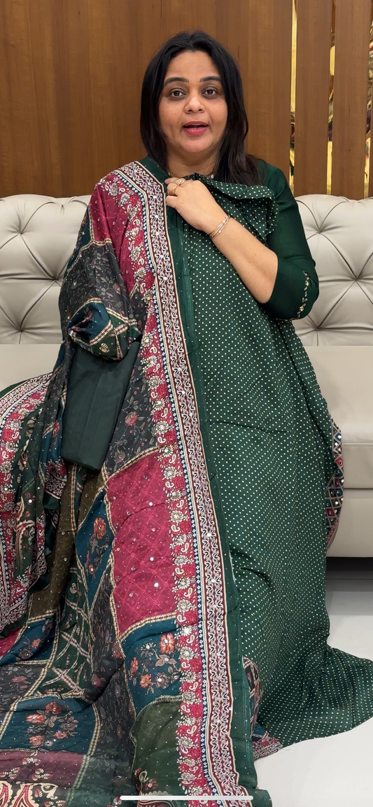 BUDGET BUY UNSTITCHED SALWAR SUITS - IHA 28551