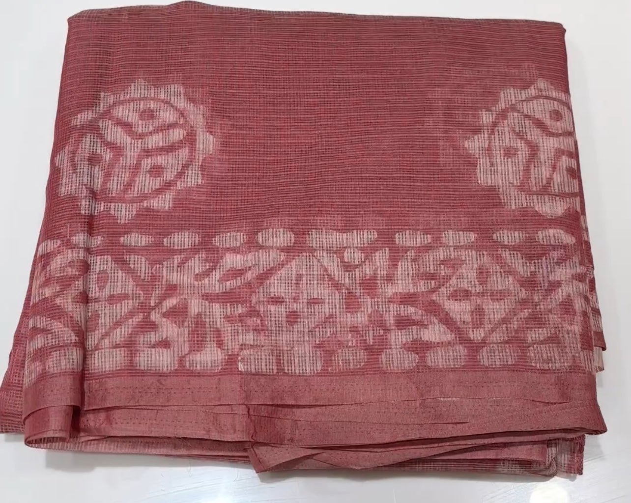 BATIK PRINTED SAREES - IHA 25088