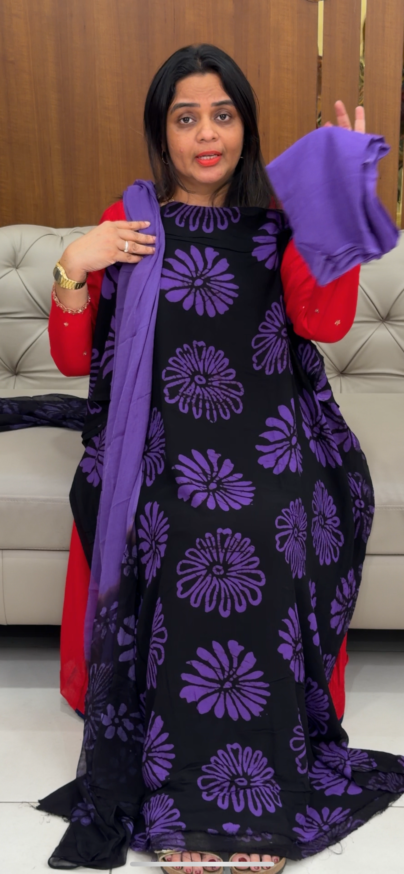 VISCOSE GEORGETTE UNSTITCHED SALWAR SUITS - IHA  29799