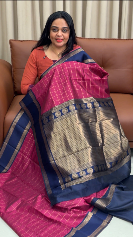 SEMI SILK SAREE - IHA 35209