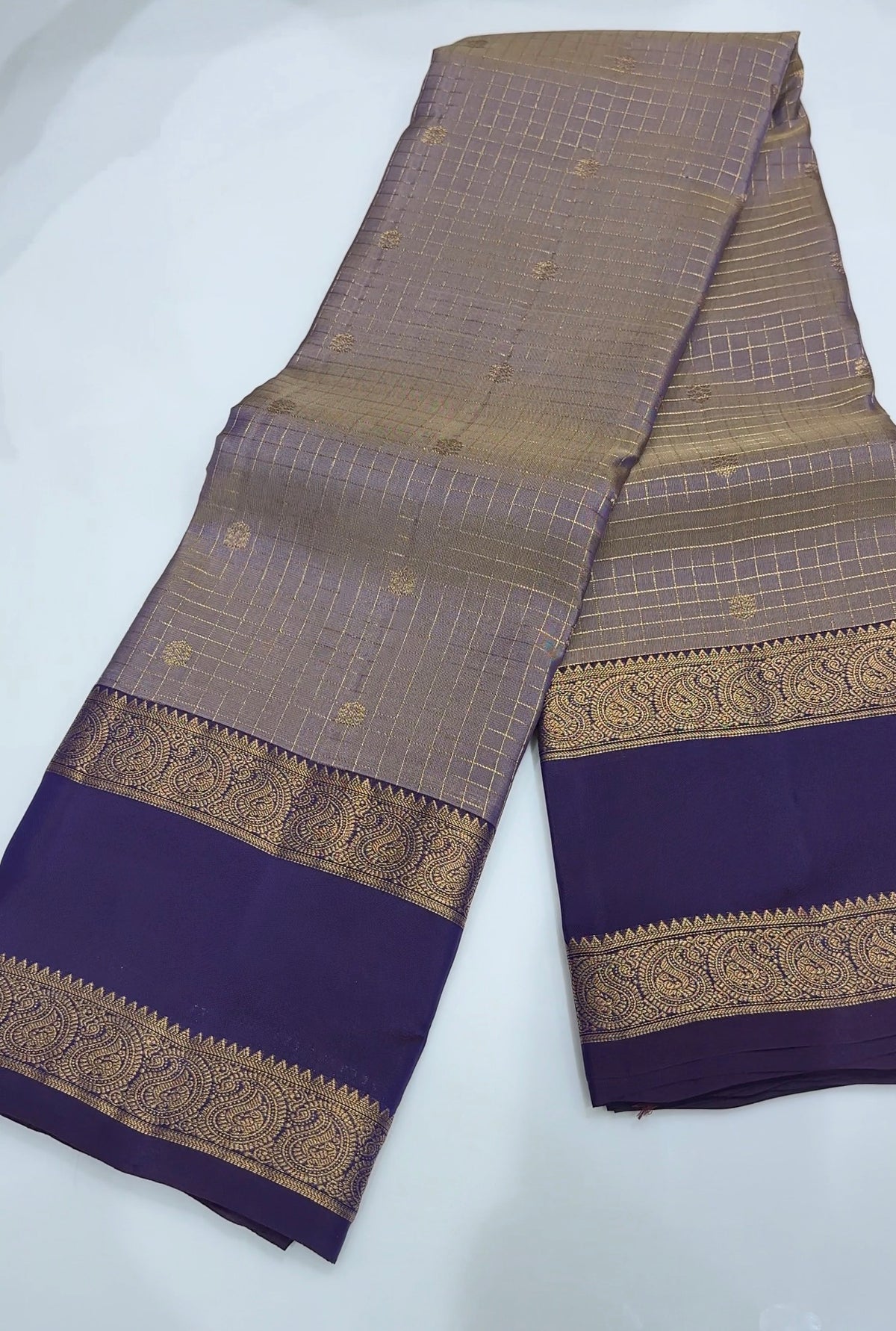 SOFT SILK KANCHIPURAM SILK SAREES - IHA 35470