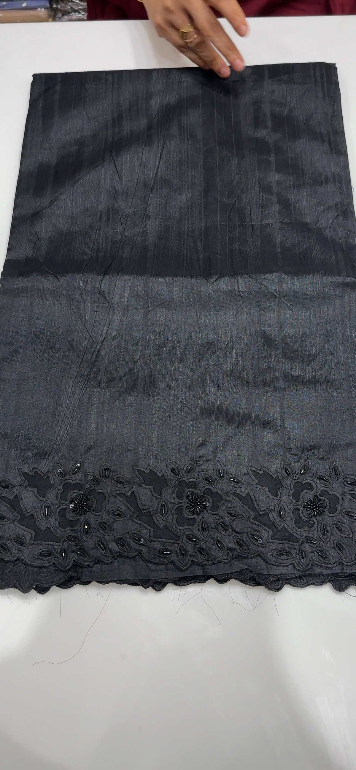 SEMI TUSSUR SAREES - IHA 35588