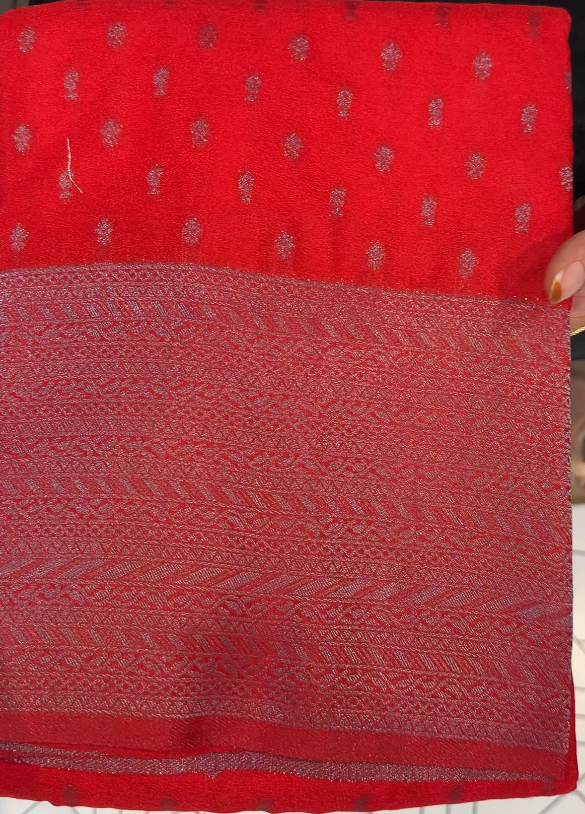 SEMI BANARASI SAREES - IHA 26276