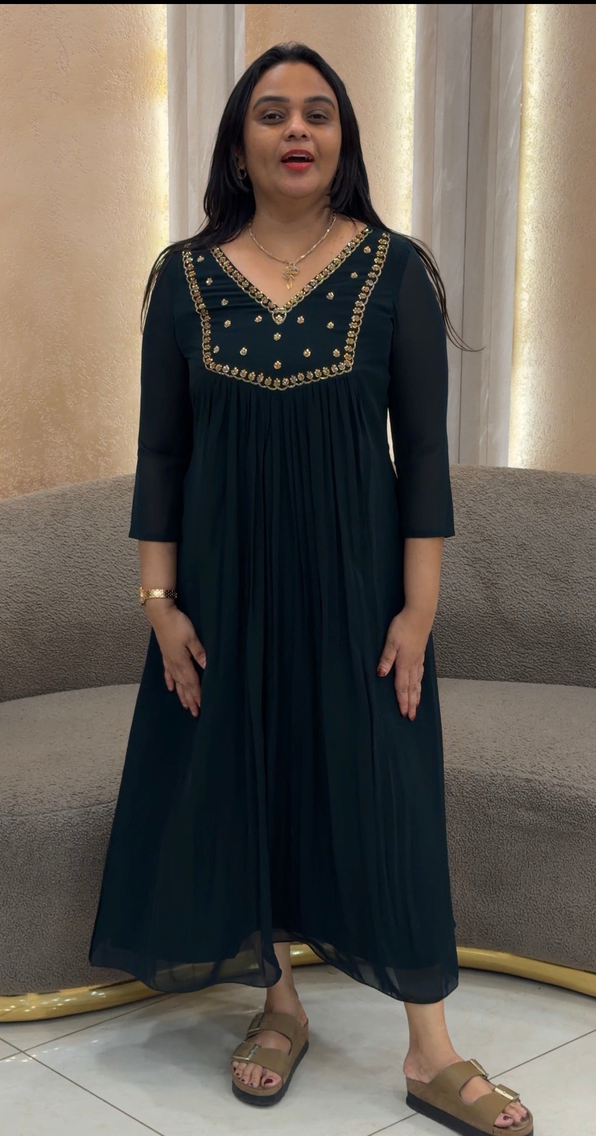 IHA'S IN-HOUSE HANDWORKED ALINE TOPS - IHA 33247