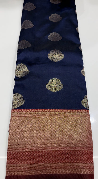 SEMI KATAN SAREES - IHA 18296