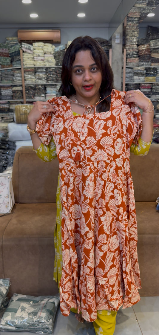 PRINTED COTTON FROCKS - IHA 24377
