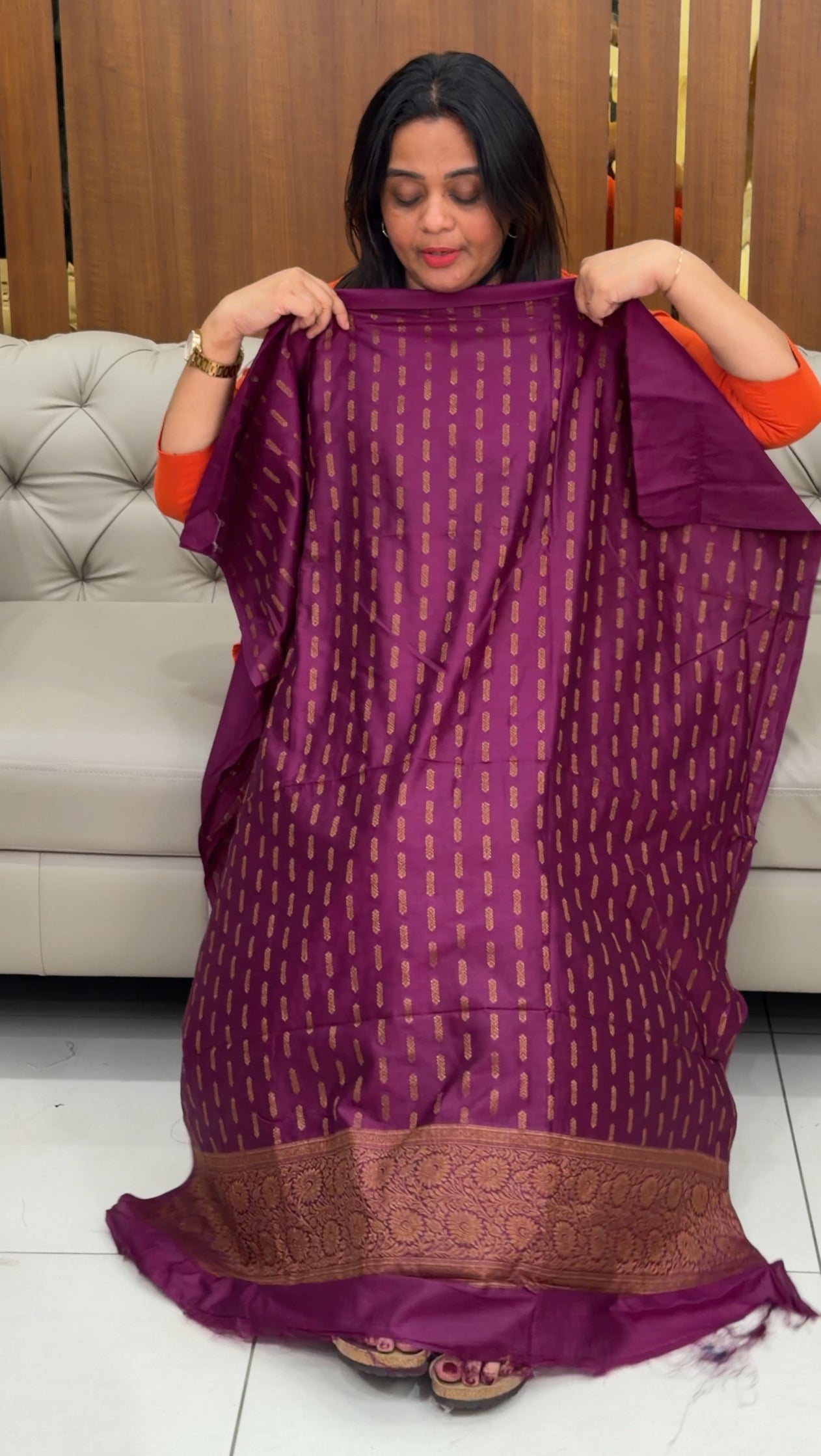 BANARASI TUSSUR UNSTITCHED SALWAR SUITS - IHA 29637