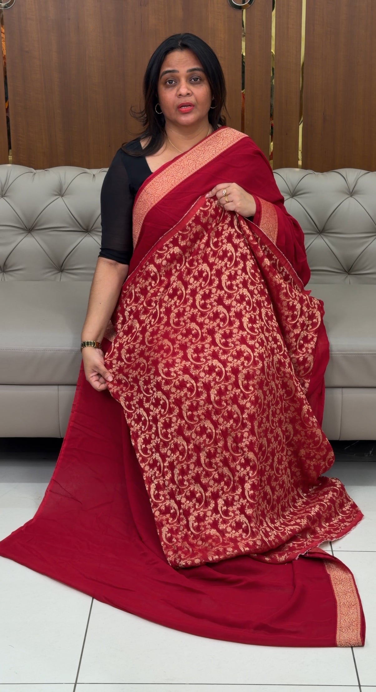 GEORGETTE SAREES - IHA 29204
