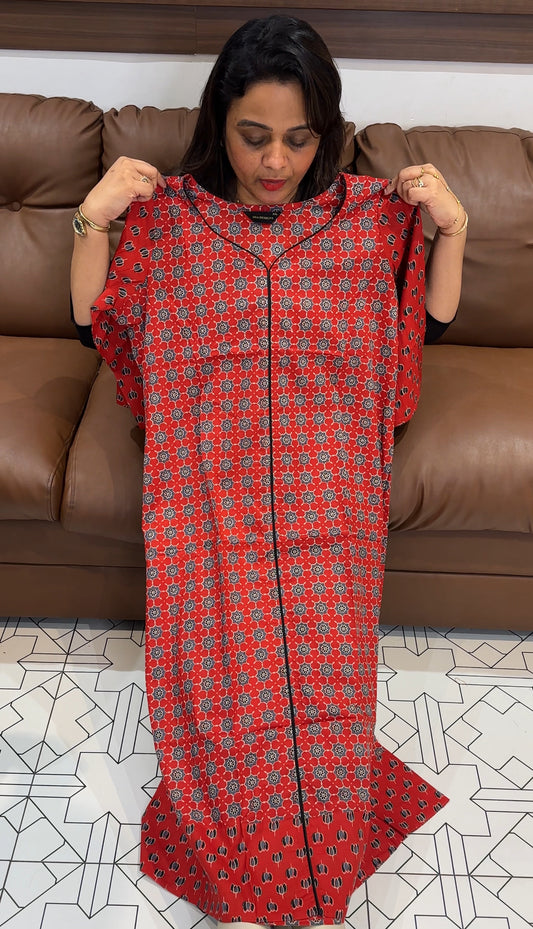 COTTON AJRAKH TOPS - IHA 24860