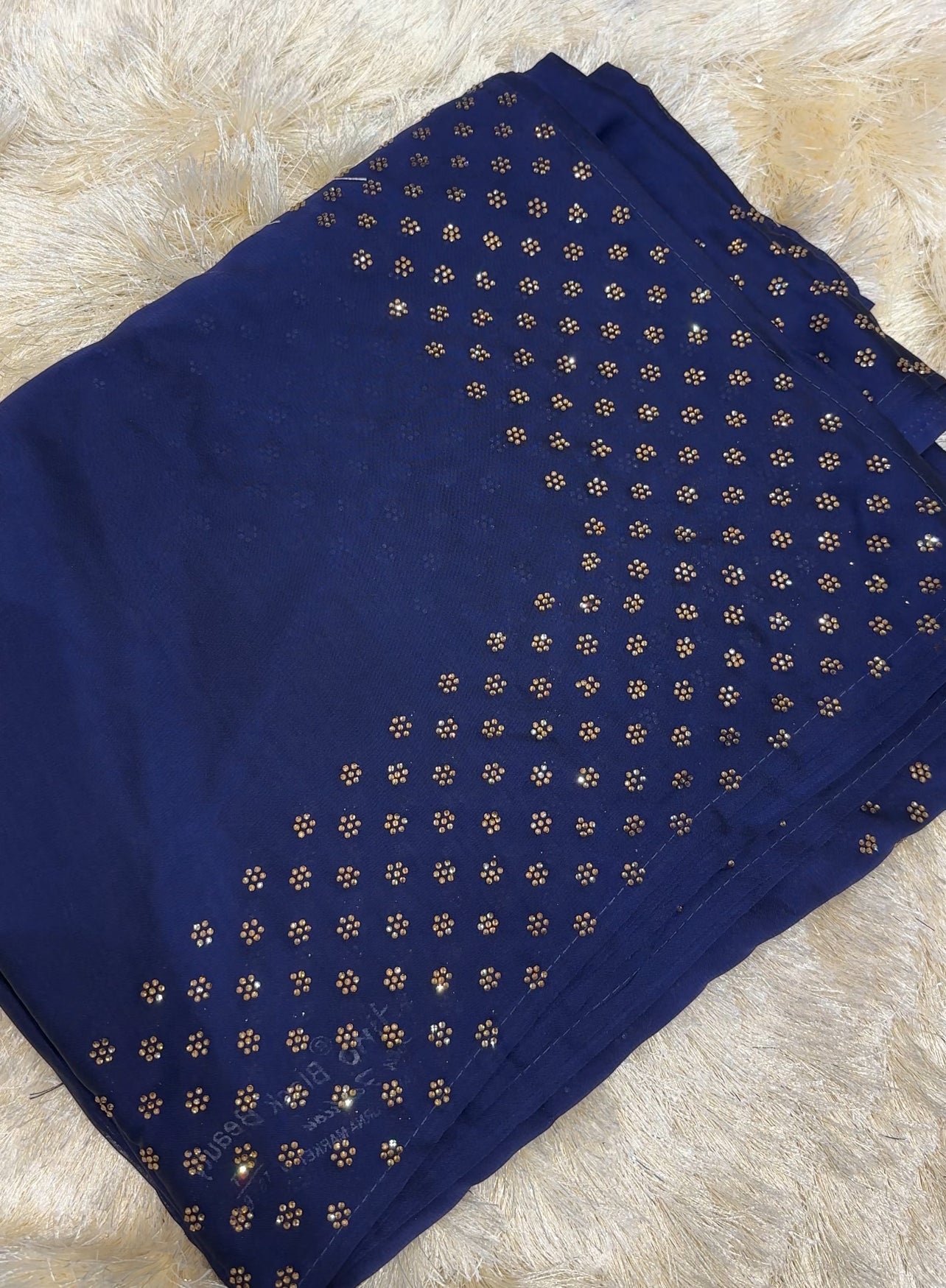 SILKY GEORGETTE SAREES - IHA 27784