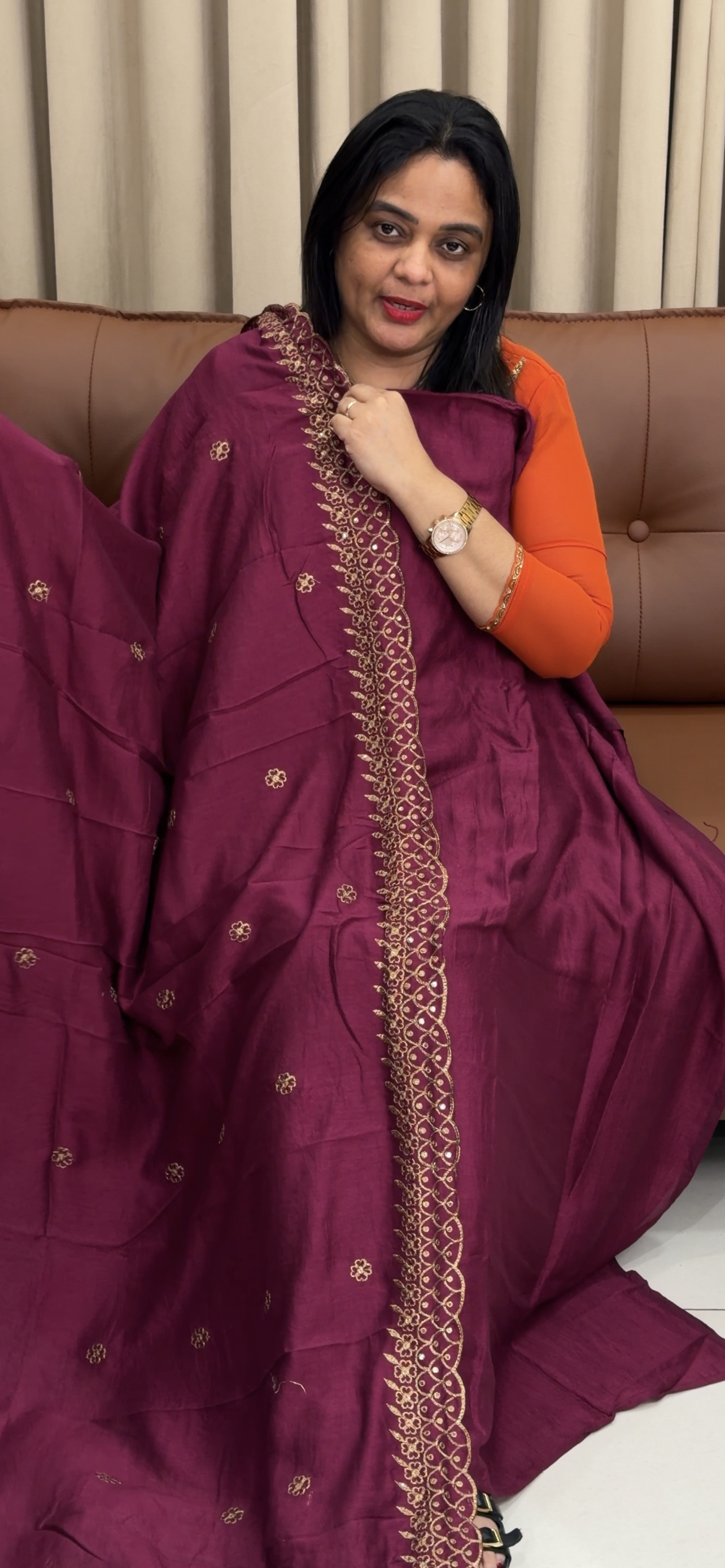SEMI RAW SILK UNSTITCHED SALWAR SUITS - IHA 34271